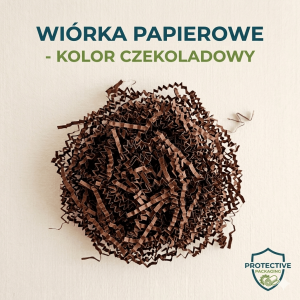 wypełniacz w kolorze czekoladowym